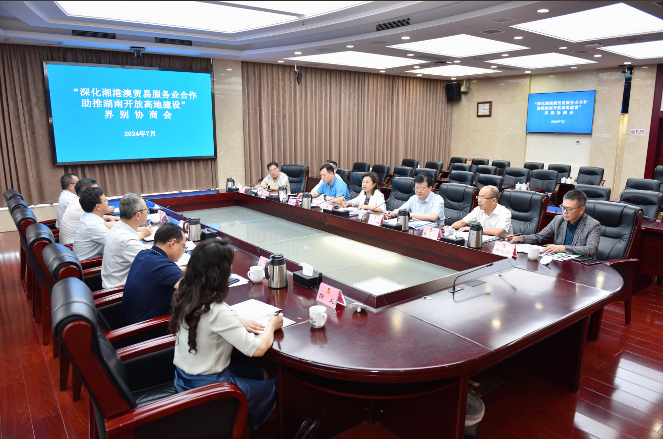 北冰建言：以科技合作為抓手，助推湘港澳服務(wù)貿(mào)易發(fā)展